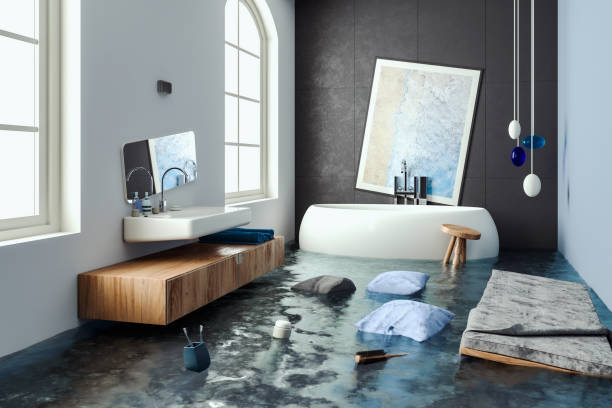 Water damage restoration process in Pocono Ranch Lands, PA